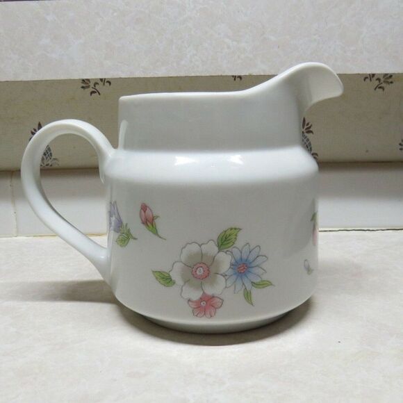 FTD Small Floral Pitcher "Especially for You!" Made in Japan 1989 FTDA Vintage - Picture 2 of 7
